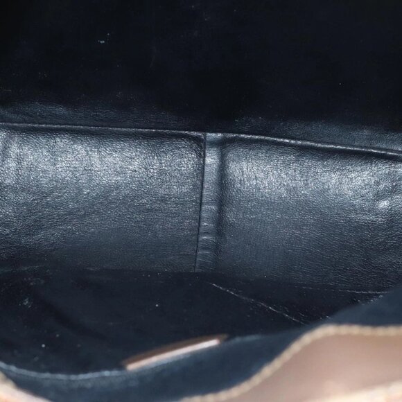 GUCCI Bamboo Hand Bag Enamel 2way Gold Tone Gold 001 1014 1638 0 Auth 93035 - Picture 10 of 15